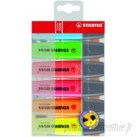 STABILO Boss Original Multi 6pc s Marker–Marqueurs Multi Multicolour 2mm 176mm 18mm 110mm B0040KGS1Q